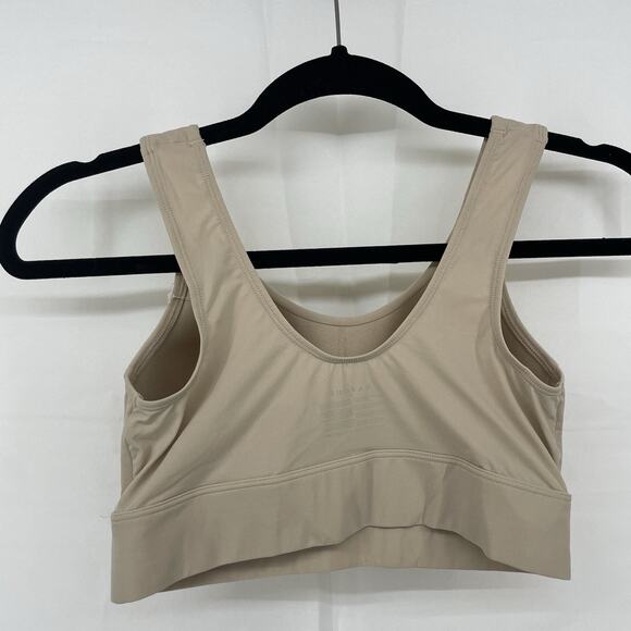 Natori Size Small BLISS FLEX Contour Wireless Bralette Nude Cream Neutral 723276 - Picture 3 of 5